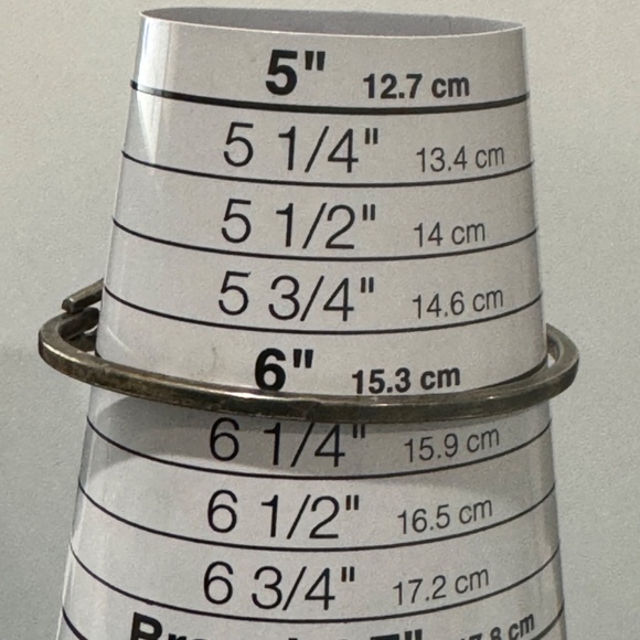 Vintage Ocean Blue Mother of Pearl Sunset Alpaca Bracelet Mexico - Picture 5 of 5